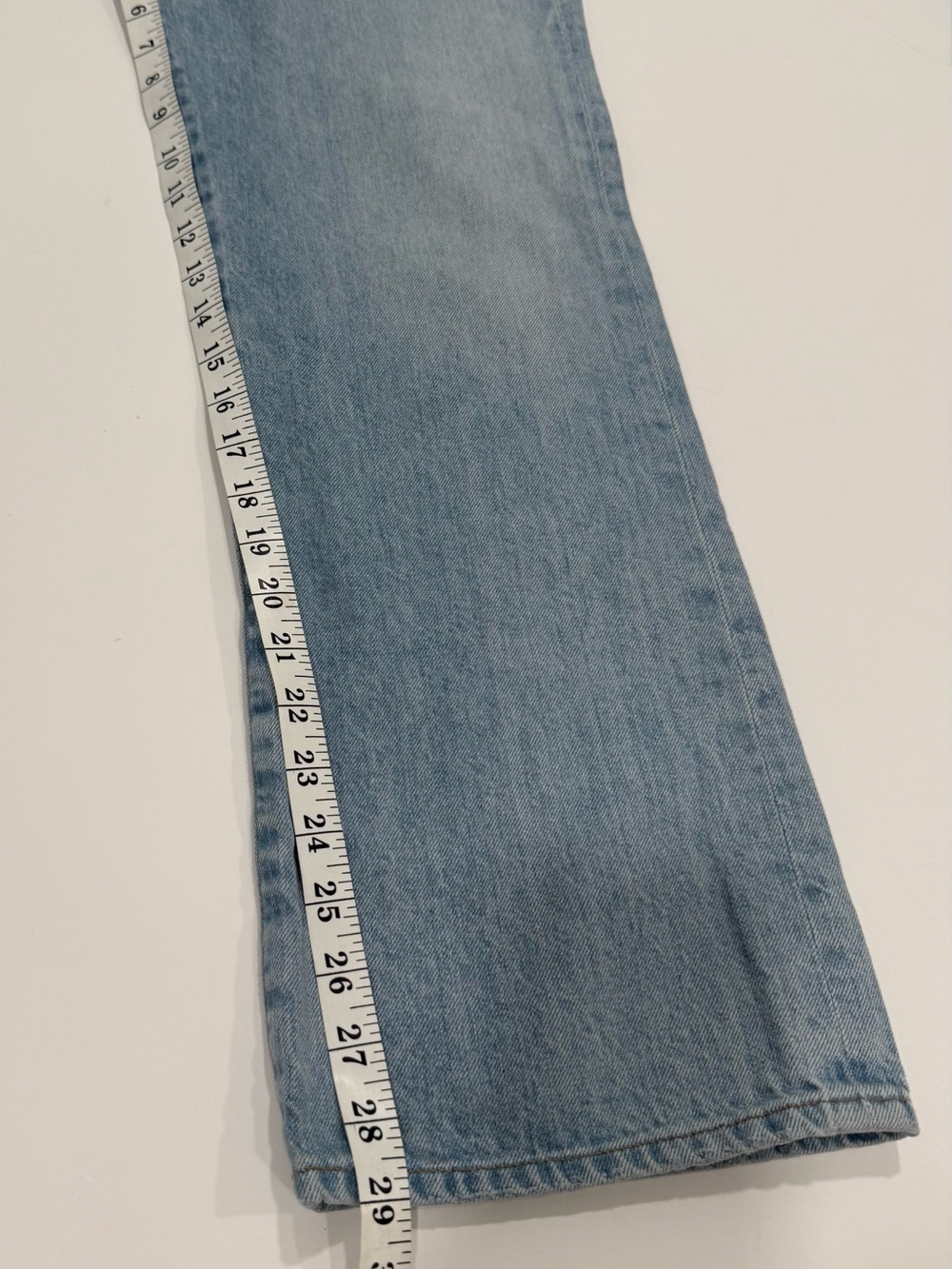 Citizens Of Humanity Ryan Low Slung Vintage Bootcut Jeans Lite Blue Wash Size 30 - Picture 7 of 11